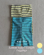 Lemon Soda 5-Length Leggings / pie