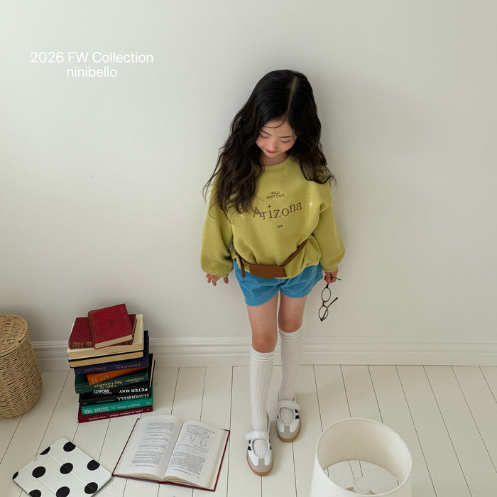 (80-大人サイズ）Arizona sweat shirt / ninibello