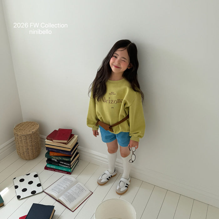 (80-大人サイズ）Arizona sweat shirt / ninibello