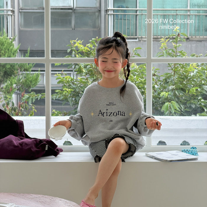 (80-大人サイズ）Arizona sweat shirt / ninibello
