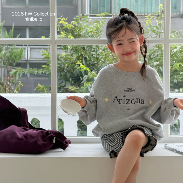 (80-大人サイズ）Arizona sweat shirt / ninibello