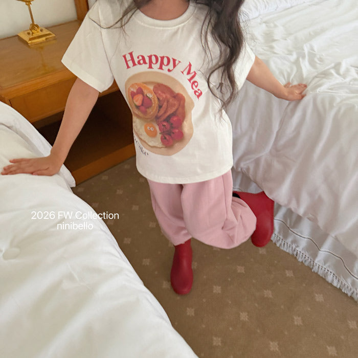 Happy Meal short-sleeve T / ninibello
