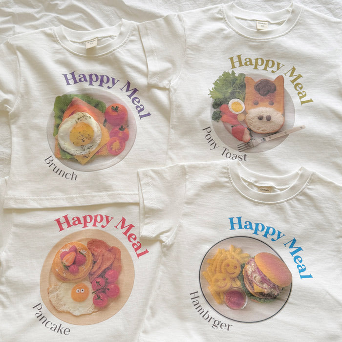Happy Meal short-sleeve T / ninibello