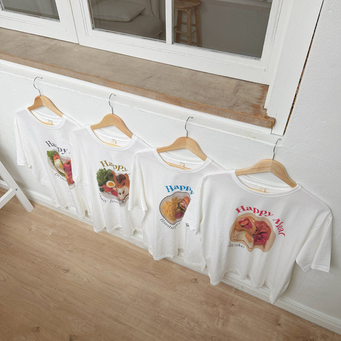 Happy Meal short-sleeve T / ninibello