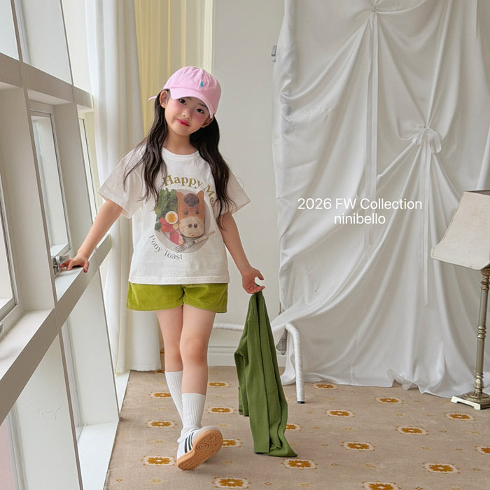 Happy Meal short-sleeve T / ninibello