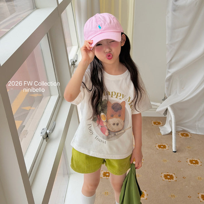 Happy Meal short-sleeve T / ninibello