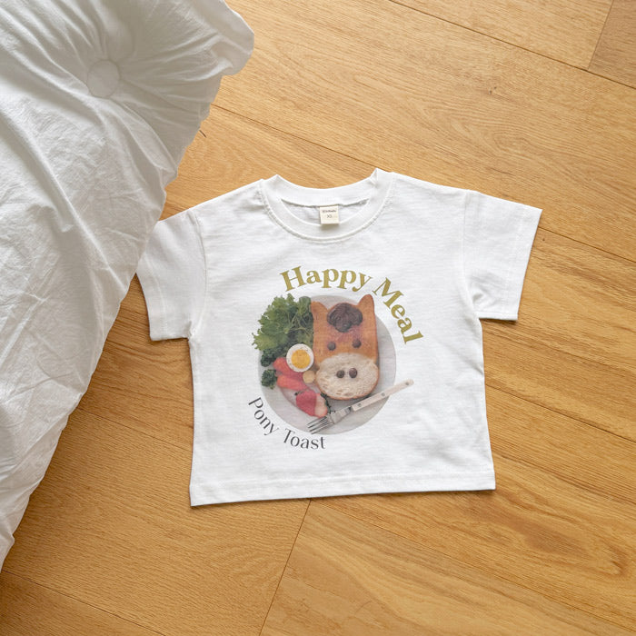 Happy Meal short-sleeve T / ninibello