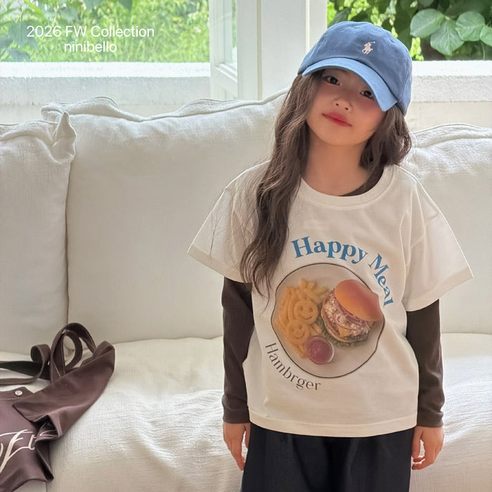 Happy Meal short-sleeve T / ninibello