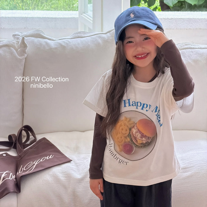 Happy Meal short-sleeve T / ninibello