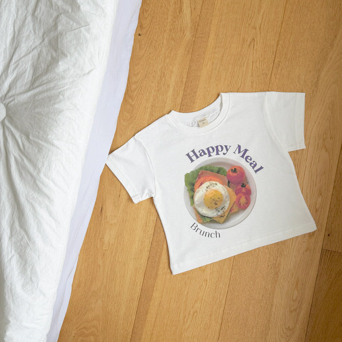 Happy Meal short-sleeve T / ninibello