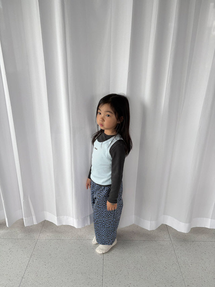 Pig leopard print pants / pepper