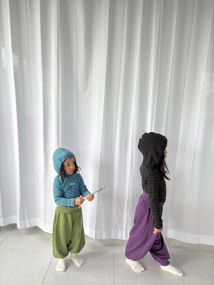 Piglet-style hoodie / pepper
