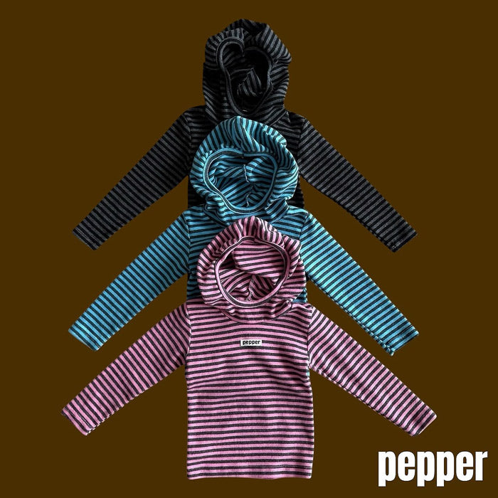 Piglet-style hoodie / pepper