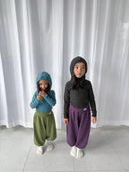 Piglet-style hoodie / pepper