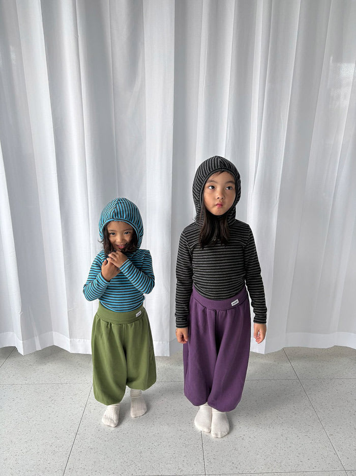 Piglet-style hoodie / pepper
