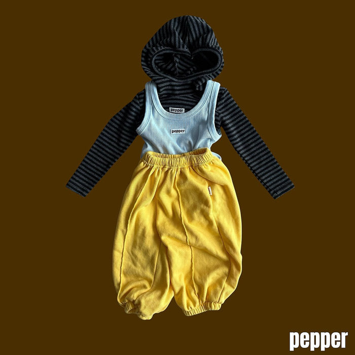 Piglet-style hoodie / pepper