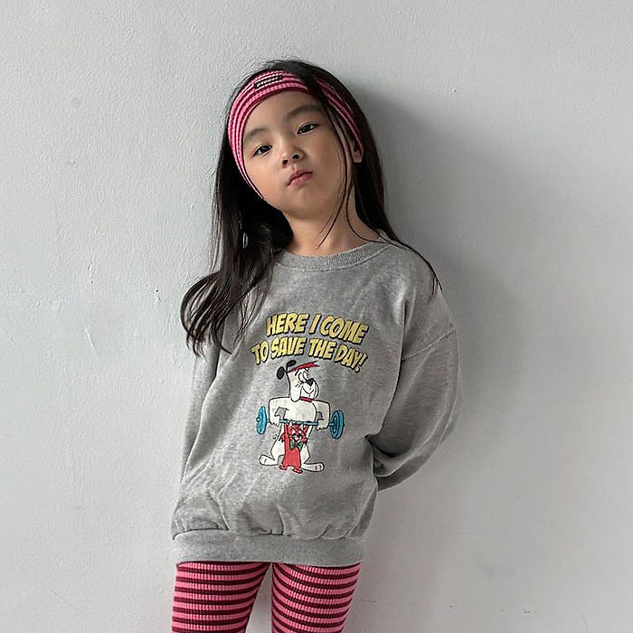 Dumbbell sweatshirt / pepper