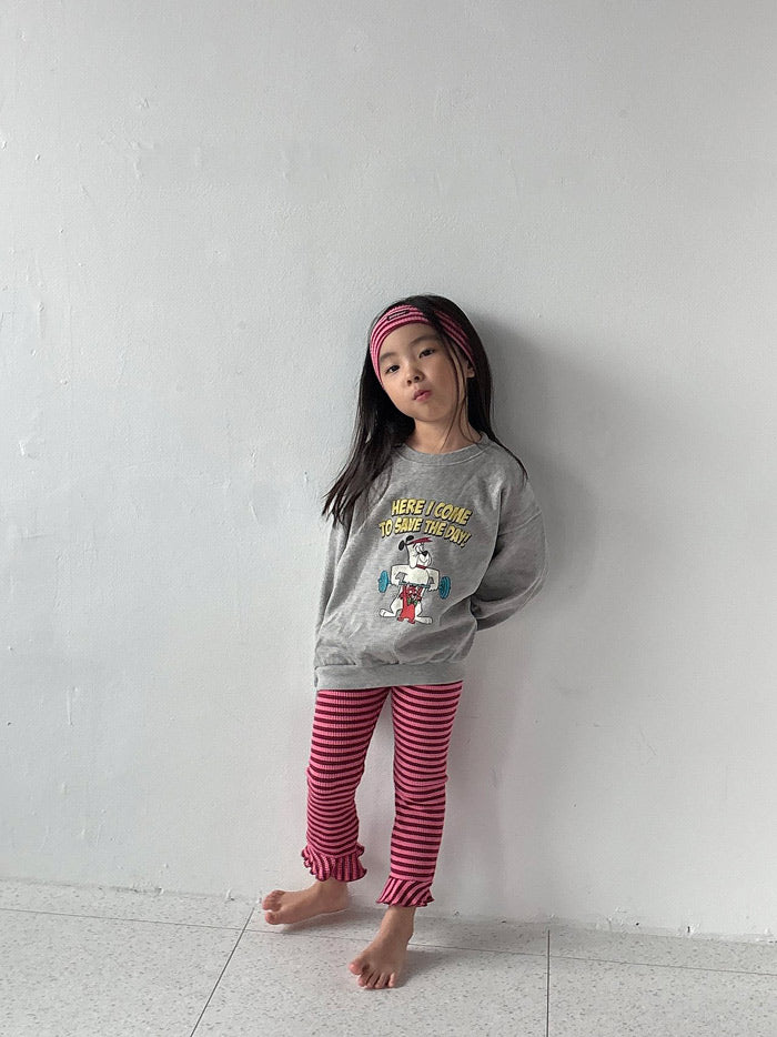 Dumbbell sweatshirt / pepper