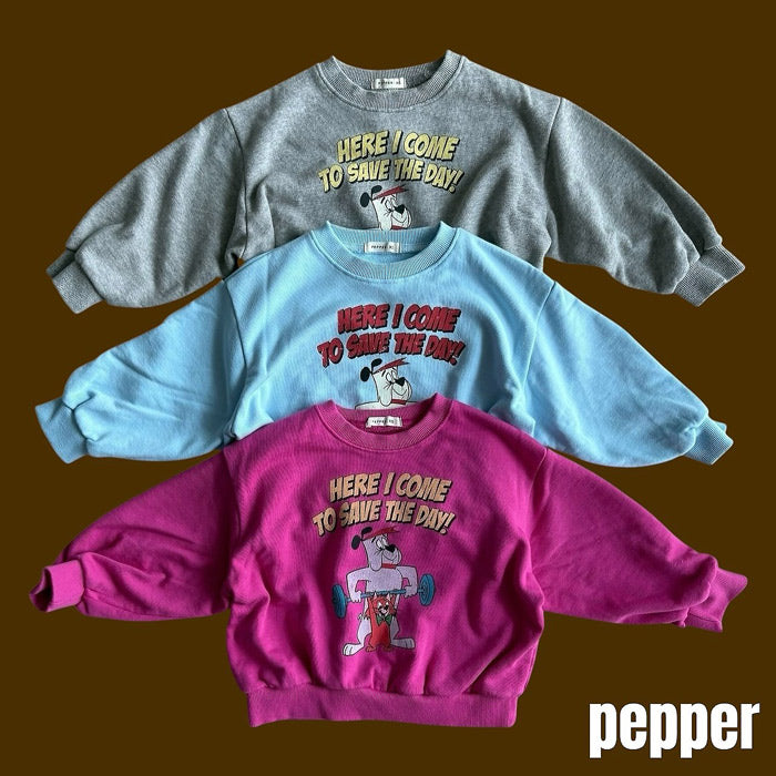 Dumbbell sweatshirt / pepper