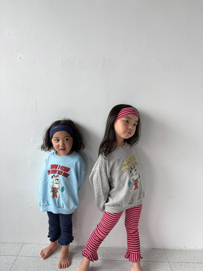 Dumbbell sweatshirt / pepper