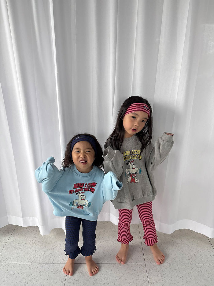 Dumbbell sweatshirt / pepper