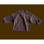 Tangerine half-neck turtleneck / pepper