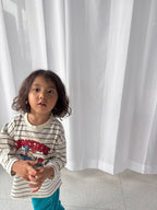 Bulldog striped shirt / pepper