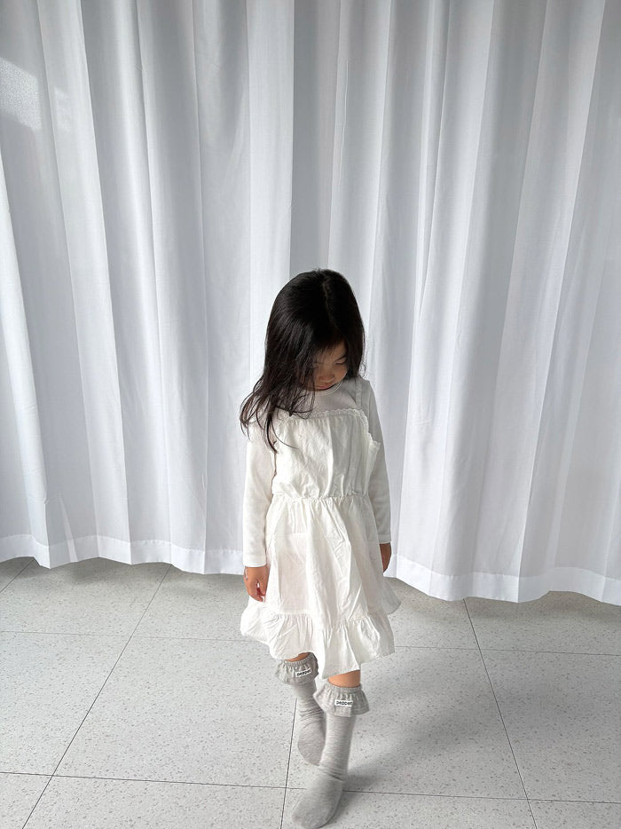 Momo layered dress / pepper