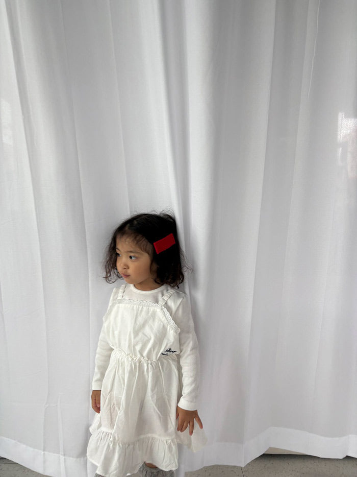 Momo layered dress / pepper