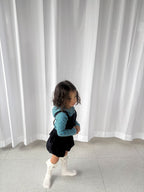 Frilly knee socks / pepper
