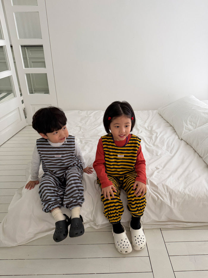 Honeybee layered vest / pie