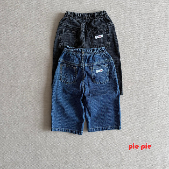 Corduroy denim / pie