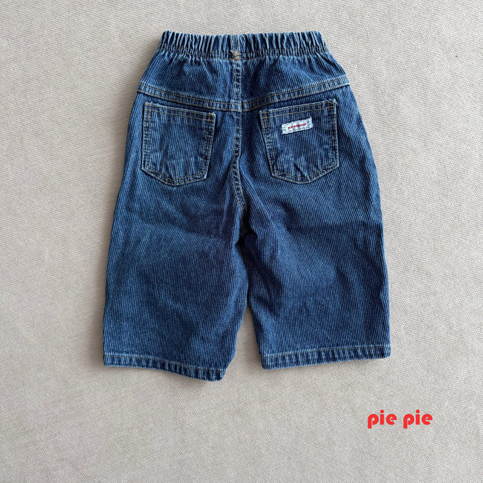 Corduroy denim / pie
