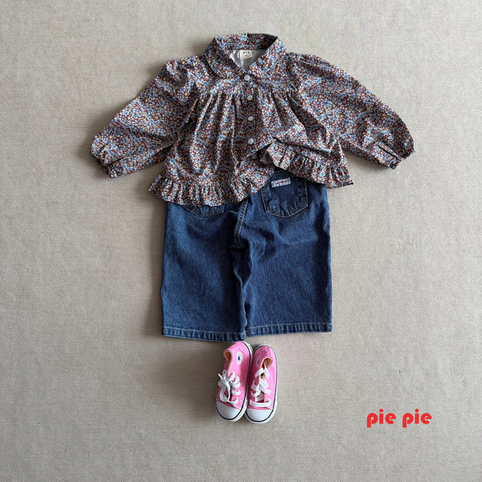 Corduroy denim / pie